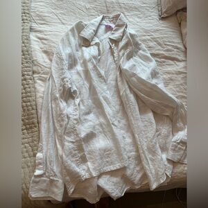 Michelle farmer linen shirt. XXL